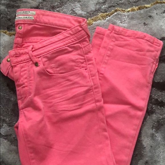 SCOTCH & SODA Pink Capris - Picture 1 of 2